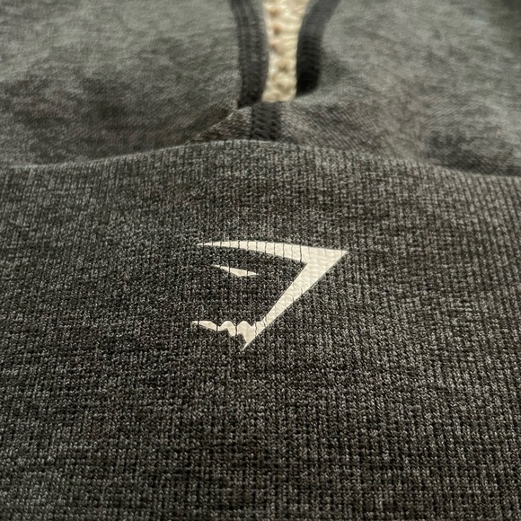 Gymshark Dark Grey Workout Cropped Leggings S 🦈 - Picture 4 of 7